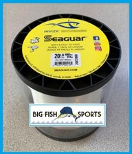 SEAGUAR INVIZX 100% Fluorocarbon Line 20lb/1000yd 20VZ1000 FREE SHIP 1000 YARDS