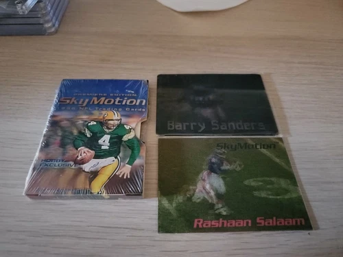 1996 Skybox Football - Rashaan Salaam and Barry Sanders. Box included!