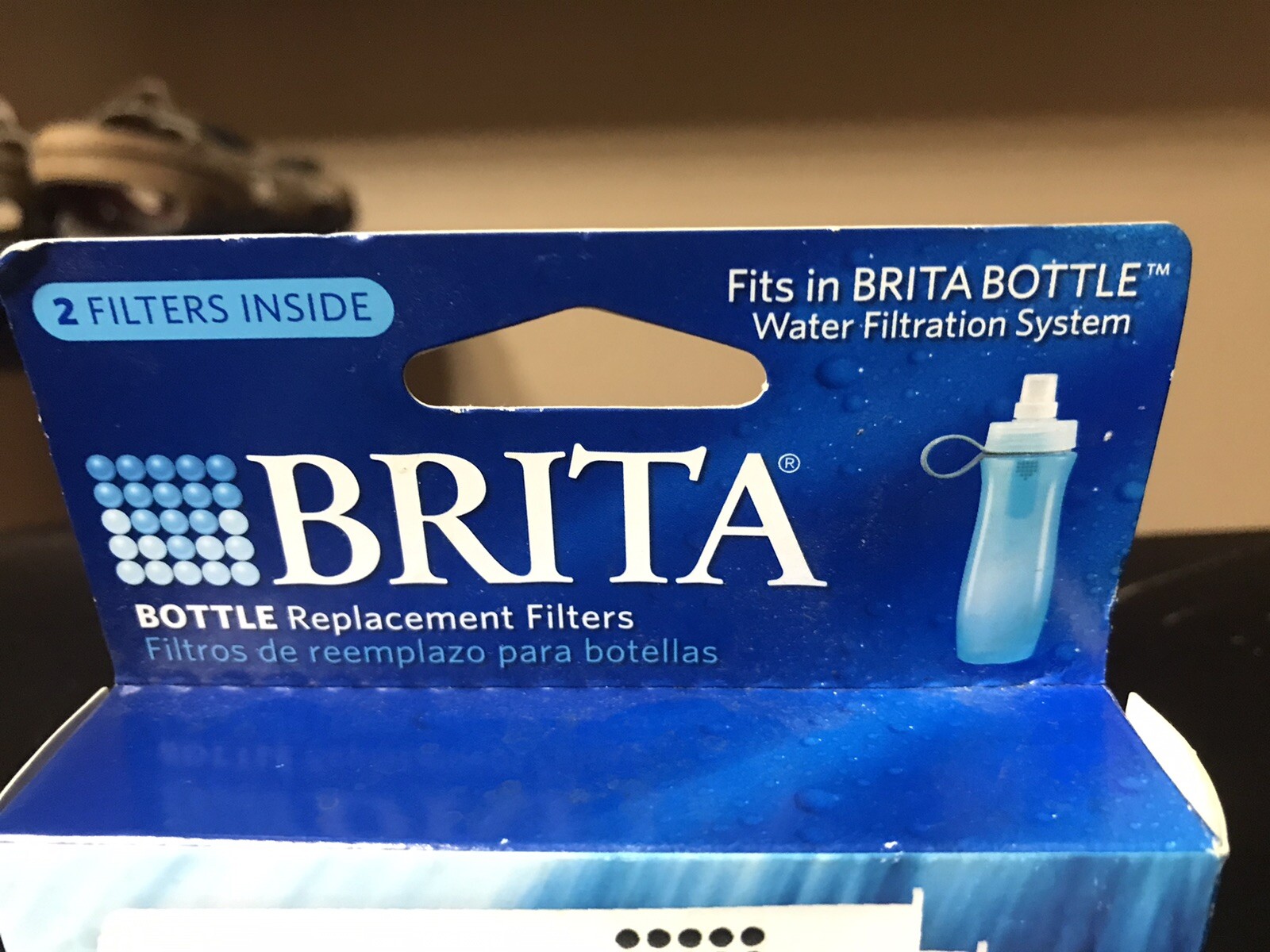 BRITA Box Of 2 Genuine Water Bottle Replacement Filters BB02 Brand New Sealed!!