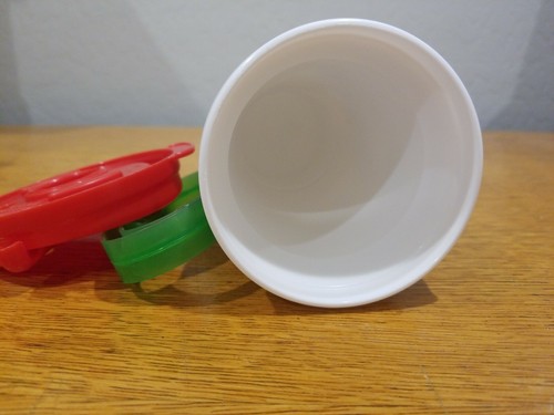 Disney Mickey and Minnie rapid refill 6" plastic souvenir cup lid Donald - Picture 7 of 7