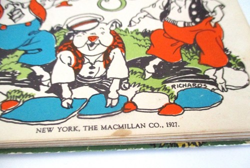 Die drei kleinen Schweine Illustrationen von Tony Brice Vintage Rand McNally 1941 - Bild 7 von 10