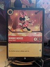 Disney Lorcana Minnie Mouse - Always Classy 116/204 Common NM TCG