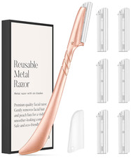 Eyebrow Razor for Women - Eyebrow Trimmer Dermaplaning Tool - Ergonomic Eyebrow