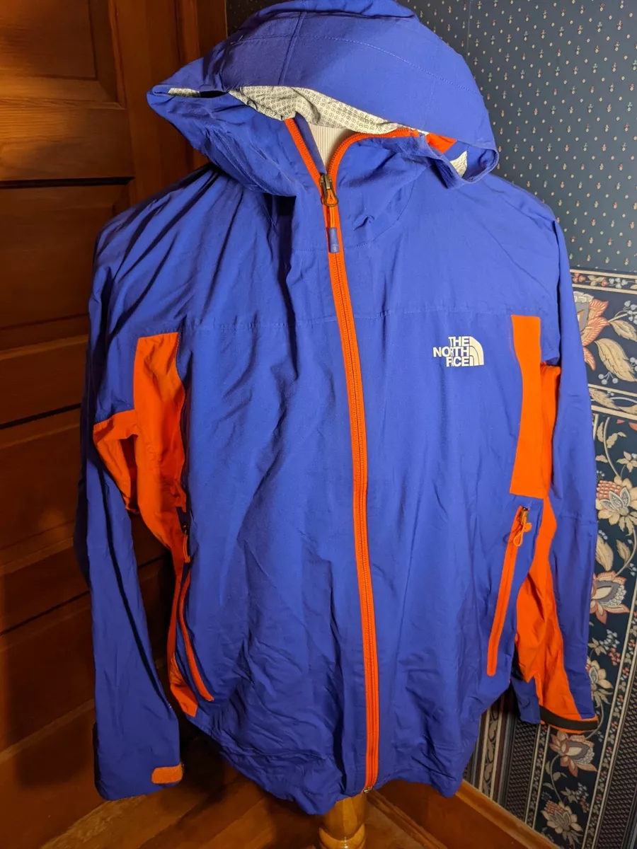 North face blue sales orange jacket
