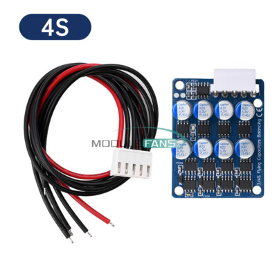 4S 6S 8S 3A Balance Li-ion LiFePO4 Battery BMS Active Equalizer Board Capacitor-