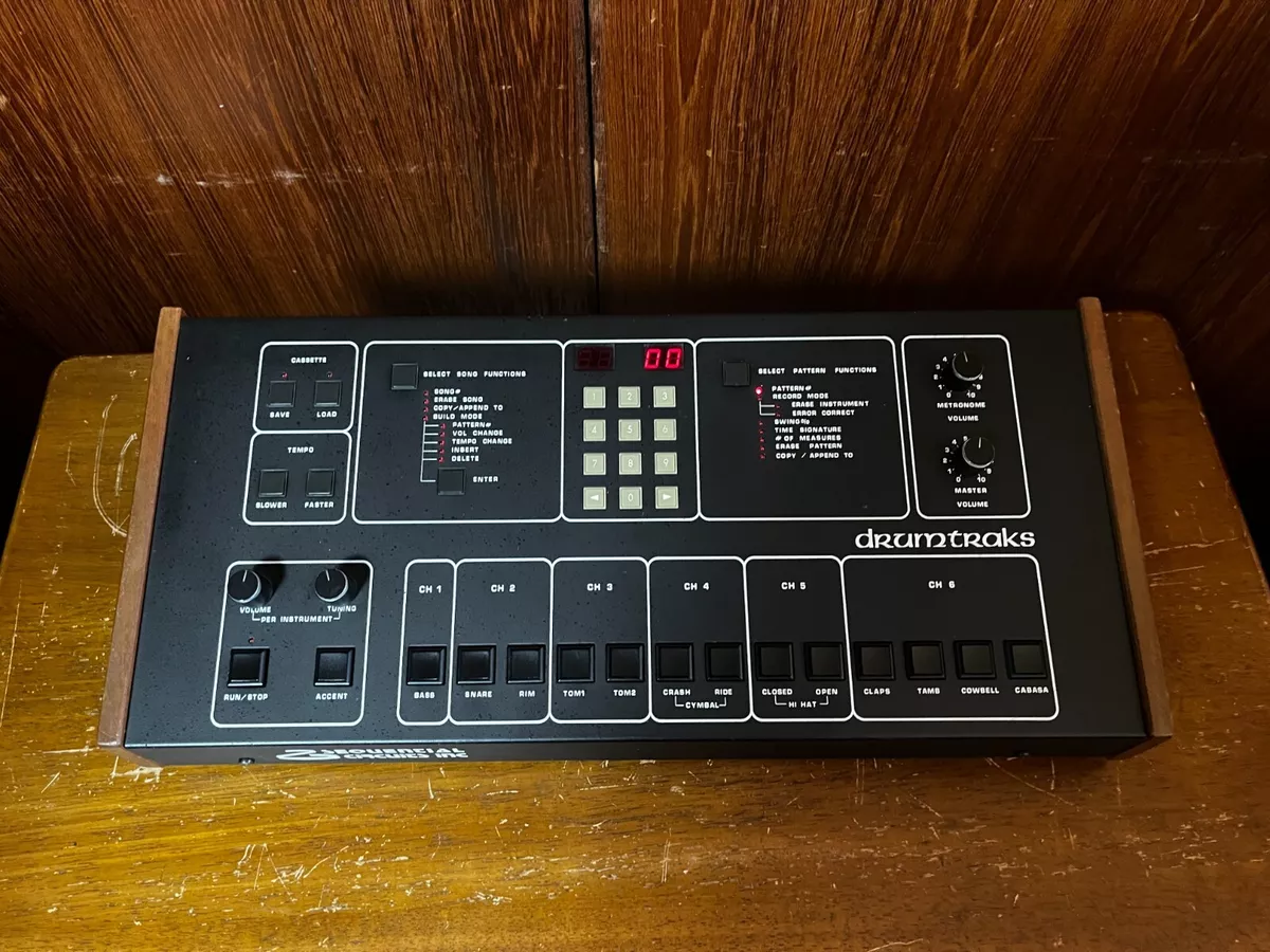 Sequential Circuits DrumTraks Model 400 Vintage Drum Machine eBay