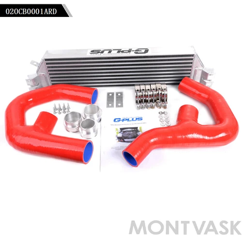 Twin Turbo Intercooler Fit For VW Golf MK5 MK6 GTI FSI Jetta 2.0T Audi A3 New