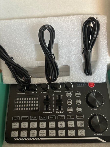 Múltiples Efectos De Sonido Profesionales Cambio De Voz Tarjeta De Sonido
