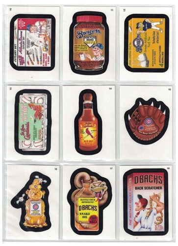 2016 TOPPS WACKY PACKAGES MAJOR LEAGUE BASEBALL COMPLETE SET OF ALL 90 CARDS MLB - Picture 3 of 20
