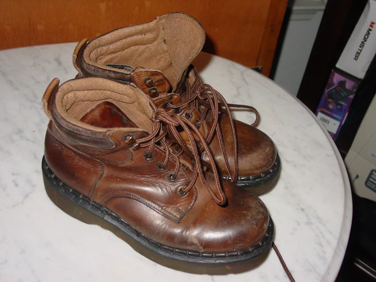 Dr Martens 8476 Vintage England Brown Leather Combat Boots