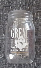 Great Lakes Brewing Company Mason Style Jar