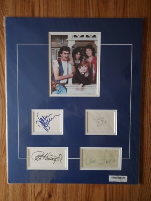 ONE DAY AT A TIME TV Series 1975-1984 AUTOGRAPHED BY FOUR 16X20 Display with COA