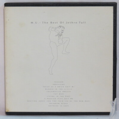 JETHRO TULL    M.U. - The Best Of 1975 R2R RARE Club reel tape 3 ¾ ips EX