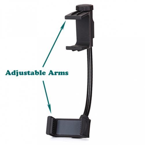 PREMIUM CAR MOUNT REAR VIEW MIRROR HOLDER DOCK CRADLE For CELL PHONES