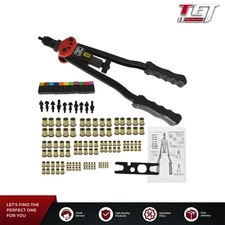 16" Rivet Gun Kit Rivnut Setting Tools Nut Setter Tool Hand Blind Riveter Gun US