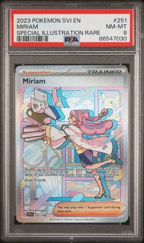 Miriam graded PSA 8 for sale on eBay