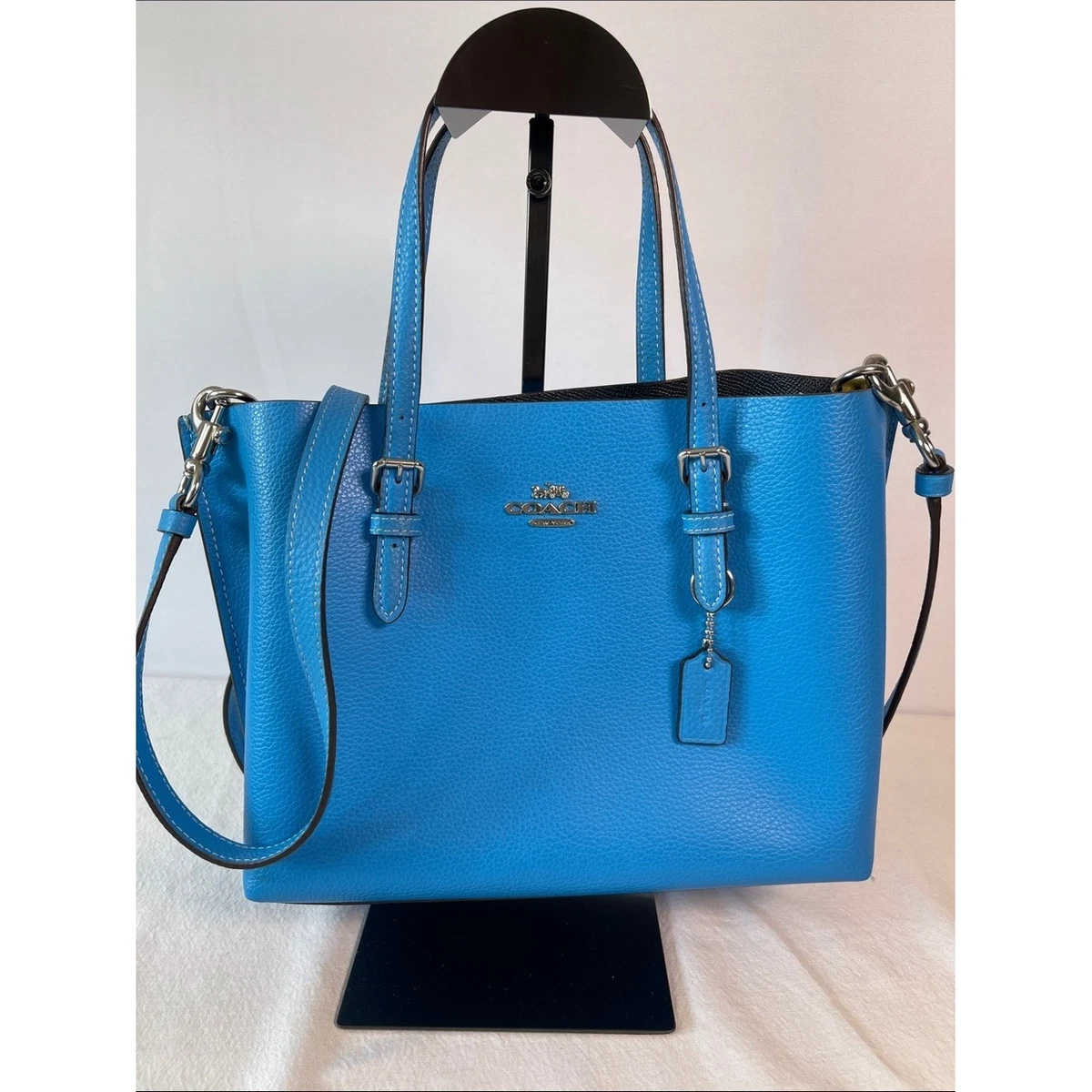 Coach Tote Blue Bags & Handbags for Women for sale - eBay