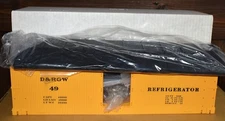 G-DLW Delton Locomotive Works D&RGW Rio Grande Reefer Unbuilt Kit #49 NOS