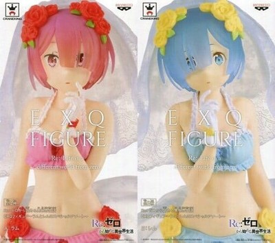 2Set Rem Ram Re:Zero EXQ Figure SPecial Assort Japan JAPAN