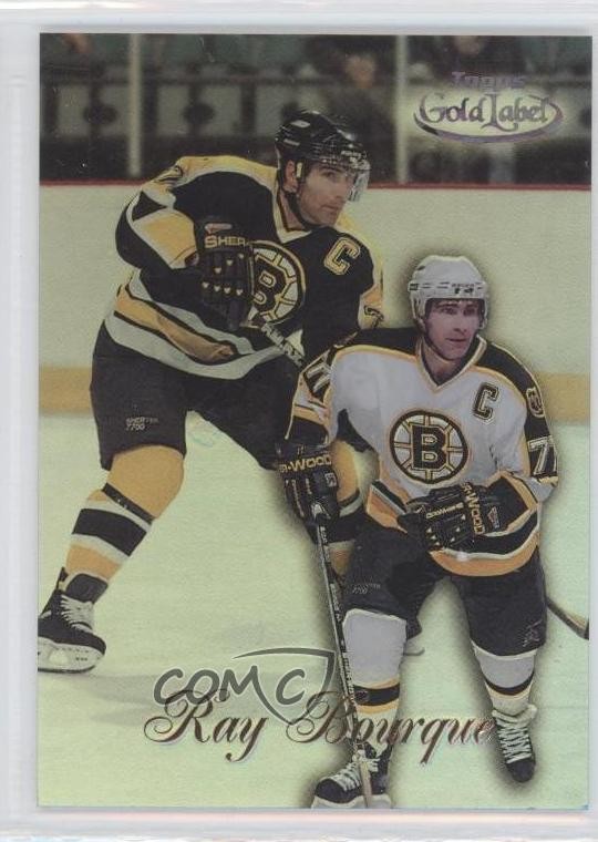 1998-99 Topps Gold Label Class 2 Black Label Ray Bourque #9 HOF 0a1