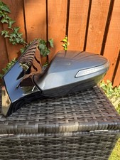 hyundai i40 2016 PASSENGER SIDE LEFT power fold wing mirror GREY *65