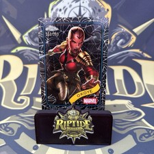Okoye Marvel Topps Chrome 2025 Black Spider Web Refractor /399 #58