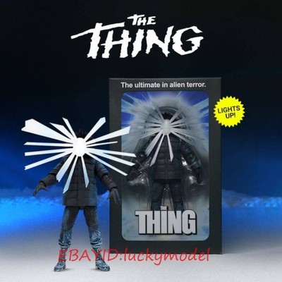 NECA The Thing 1982 MacReady Poster Version 7'' Scale Action Figure Light Up