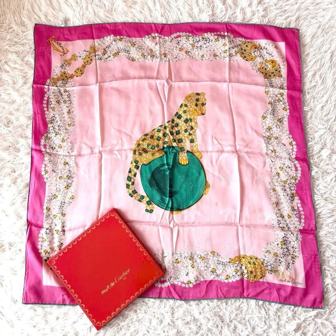 Cartier Pink Scarves & Wraps for Women for sale | eBay