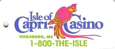 Isle of Capri Casino - Vicksburg, MS - Key Ring /Slot Cord Dangle