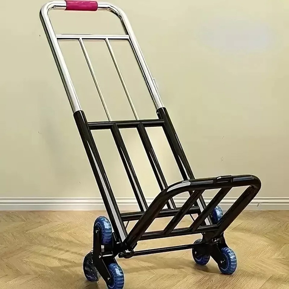 Stair Climbing Hand Truck Heavy Duty Dolly Cart for Stairs Wheels 3 ...