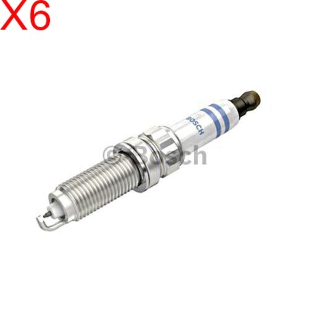 BOSCH X6 Spark Plug For BMW F20 X1 E84 X3 X4 X5 X6 Z4 Roadster 10-21 0242145541
