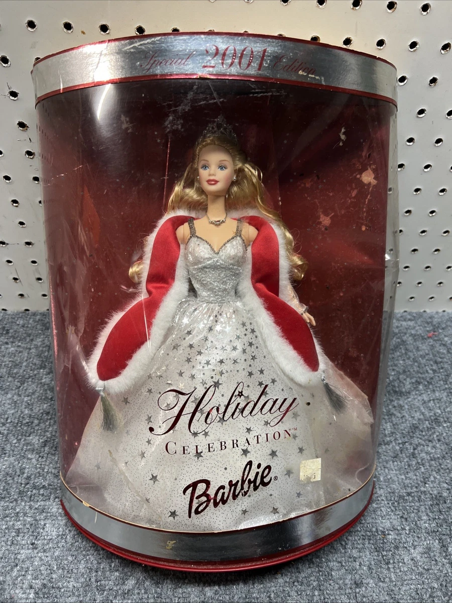 昭和レトロ2001.ホリデーセレブレーション バービー人形) BANDAI (バンダイ) バービー人形 ホリデーセレブレーション 2001年