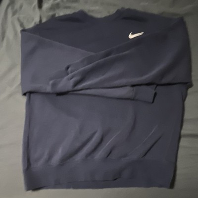 Nike Cotton Mix Pullover Gray Size Large