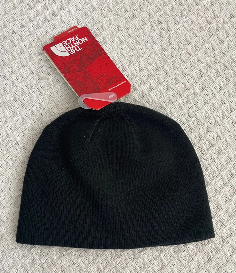 Nuevo con etiquetas Gorro Anders unisex The North Face Youth - Negro/Rojo - M Foto 4 de 4