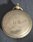 Vintage WW1 Wittnauer US Military Pocket Compass Hunter Case Working Metal