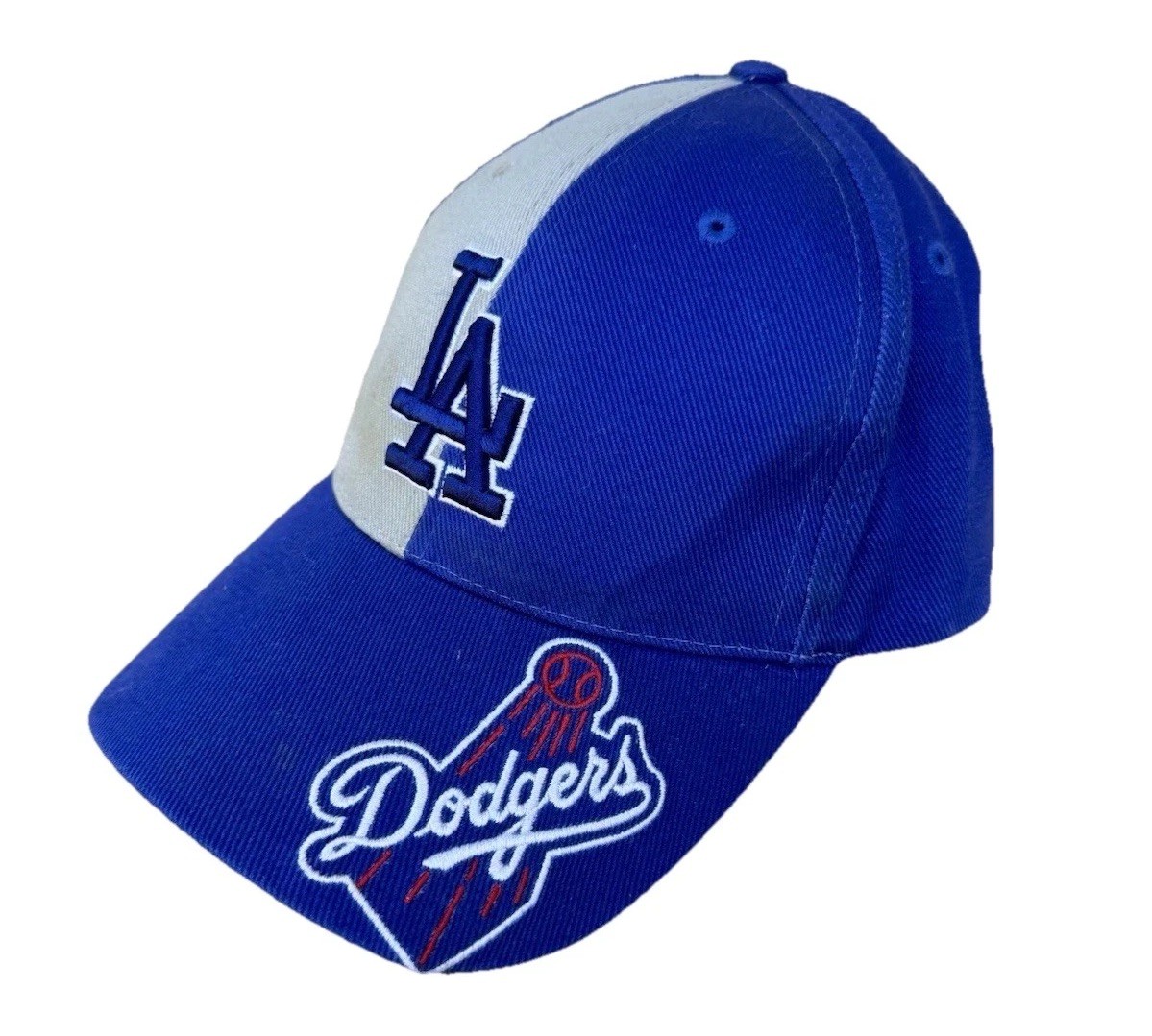 Vintage 80's 90's Dodgers Hat/cap Gray/blue Twins MLB Shohei