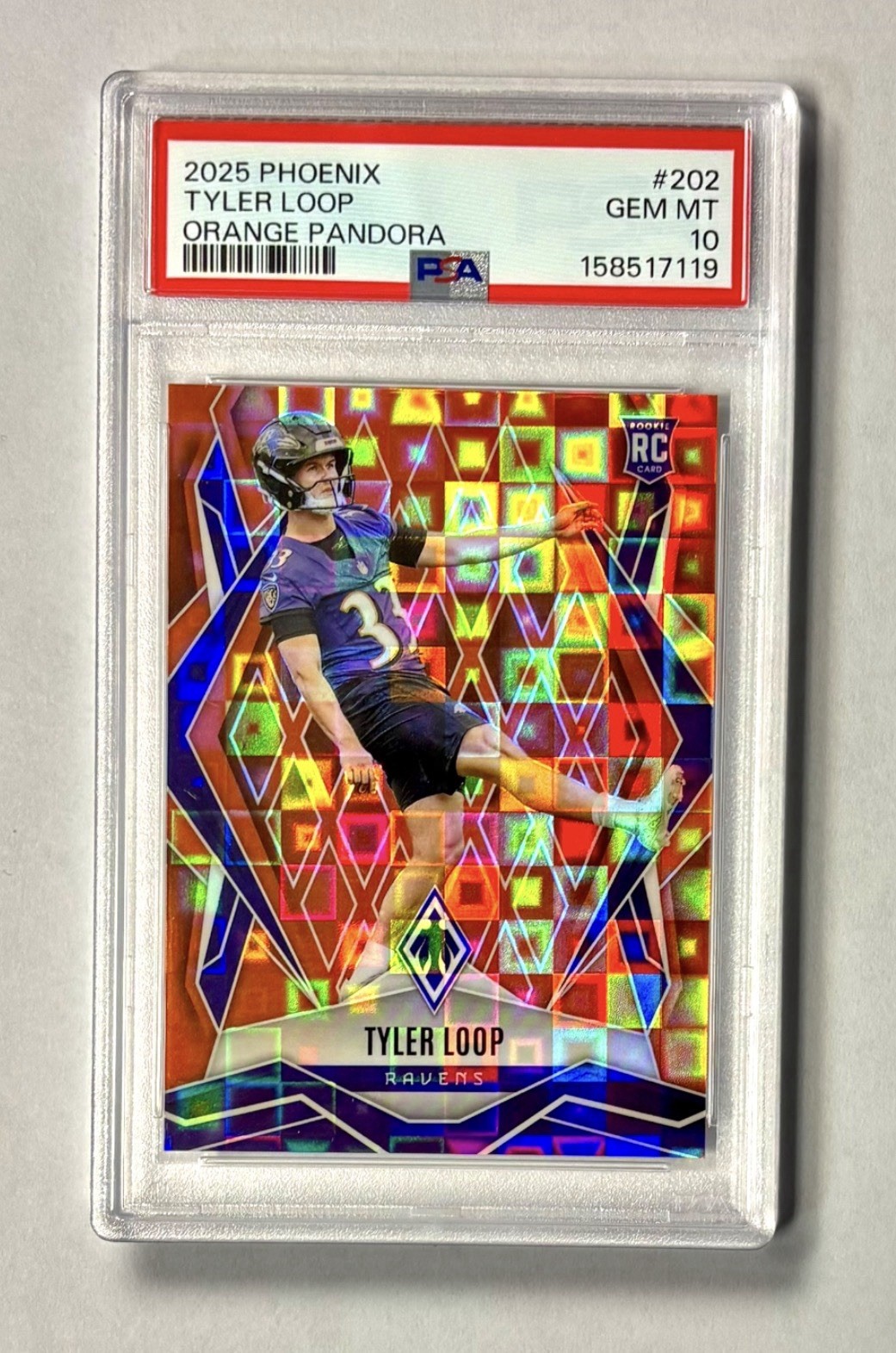 Tyler Loop Panini Phoenix #202 Orange Pandora