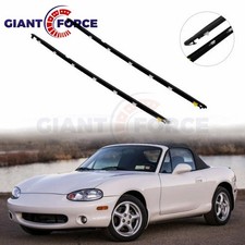 Door Glass Window Weatherstrip Seals Set For 1990-2005 Miata Lr Na01-58-810f Door Glass Window Weatherstrip Seals Set For 1990-2005 Miata Lr Na01-58-810f