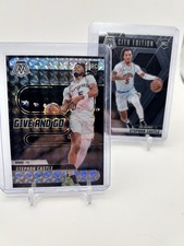 2025 Panini Mosaic - Stephon Castle (2) RC GIVE & Go Silver Prizm & Base