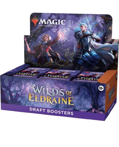 Wizards of the Coast Magic the Gathering Sealed Wilds of Eldraine Draft Boxes