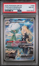 Pokémon Cynthia's Roserade 184/182 – Destined Rivals – Eng PSA 8 NM-MT