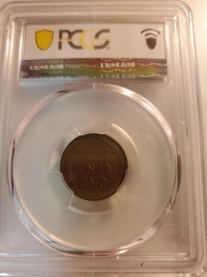 1912-S LINCOLN CENT - PCGS MS-62 BN, PREMIUM QUALITY! Strong Reverse, Semi Key - Image 2 of 4