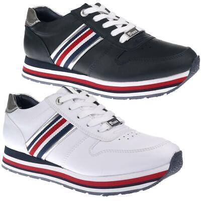 Tom Tailor 8095501 Damen Sneaker Low Cut Schnürer Plateau Gr 8095501 Plateau Sneaker von Tom Tailor