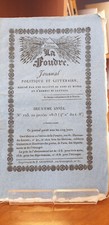 La foudre, journal des nouvelles historiques, N°123, 20 Jan. 1823,