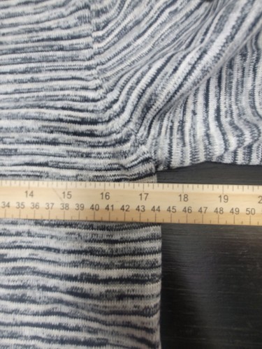 Eight Eight Eight Nordstrom Womens Sweater Size Small Black Striped Long Sleeve - Picture 6 of 9