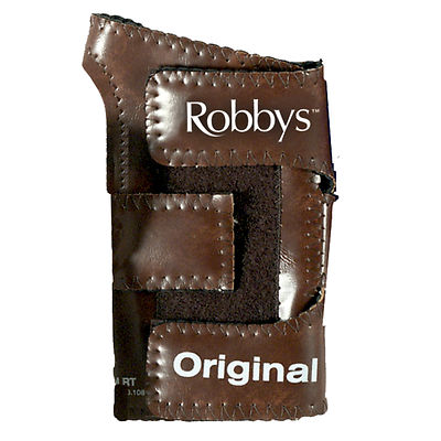 Robby's Vinyl Original Left Handed Bowling Glove Brown