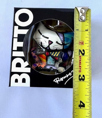 Britto Mini Miniature “Sugar” Cat Figurine * NEW * - Picture 2 of 7