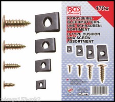 Vintage Car Truck Interior Trim Auto Parts And Vehicles 170 Piece 30 Screw U Nut Clip Assortment Bfmf Koeln De 