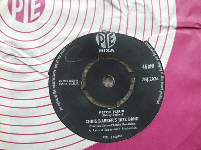 Chris Barber - Petite Fleur / Bugle Boy March -  UK 45 VG+