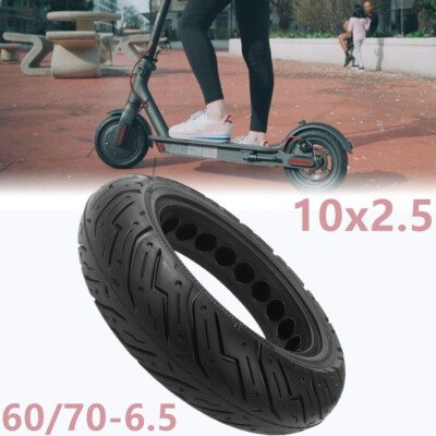 Vollgummireifen Gummi 60/70-6.5 10''x2,5 für Ninebot Max G30, G30D Wabenreifen DE